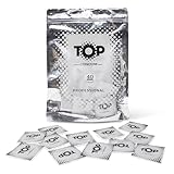 TOP Kondome 40 Stück Packung, Standard, natürlich und gefühlsecht, aus Latex, mit Reservoir, Durchmesser 53 mm, für Männer