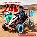 24V 8.5 MPH Electric Go Kart for Kids, 400W Powerful Drift Kart w/Front EVA Wheel & Metal Frame, Ride on Toy w/Music & Lights, Suspension, 2 Speed, 5 Point Harness, Crazy Cart for Ages 6+, Red