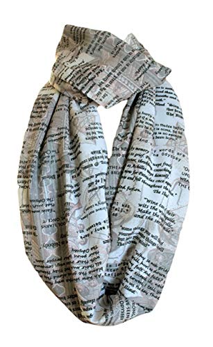 Etwoa Homer Ilyada and Odyssey Book Quotes Infinity Scarf Circle Loop Scarf4