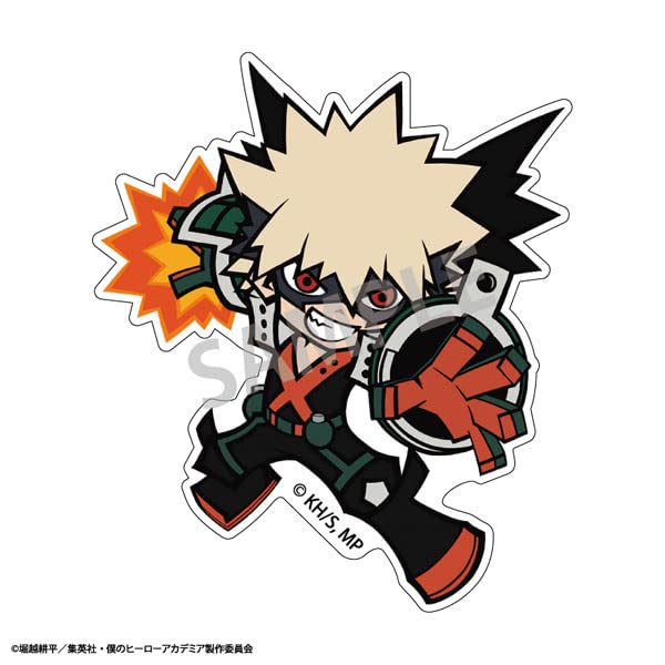 Amazon.co.jp: 僕のヒーローアカデミア ミニデコステッカー 爆豪勝己