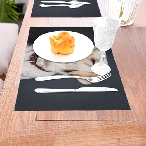Set de table labrador lavable pour embellir vos déjeuners en terrasse