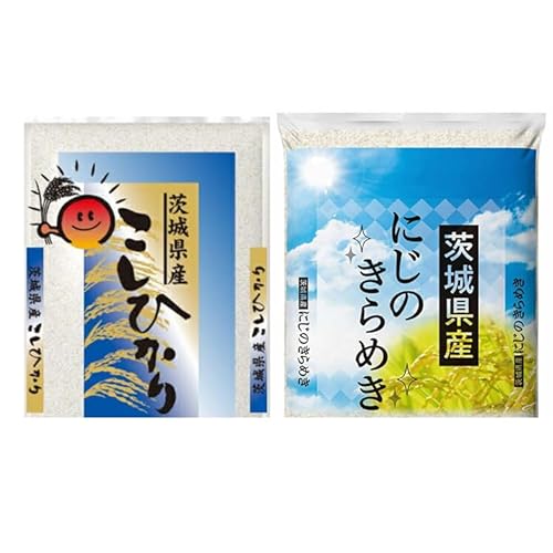 [定期便 3か月][新米]令和7年産 古河市のお米食べ比べ コシヒカリ・にじのきらめき 5kg×2種類 | 米 こめ コメ 10キロ 定期便 精米 食べ比べ 食べくらべ こしひかり コシヒカリ にじのきらめき 虹のきらめき にじきら 古河市産 茨城県産 贈答 贈り物 プレゼント 茨城県 古河市 _DP55