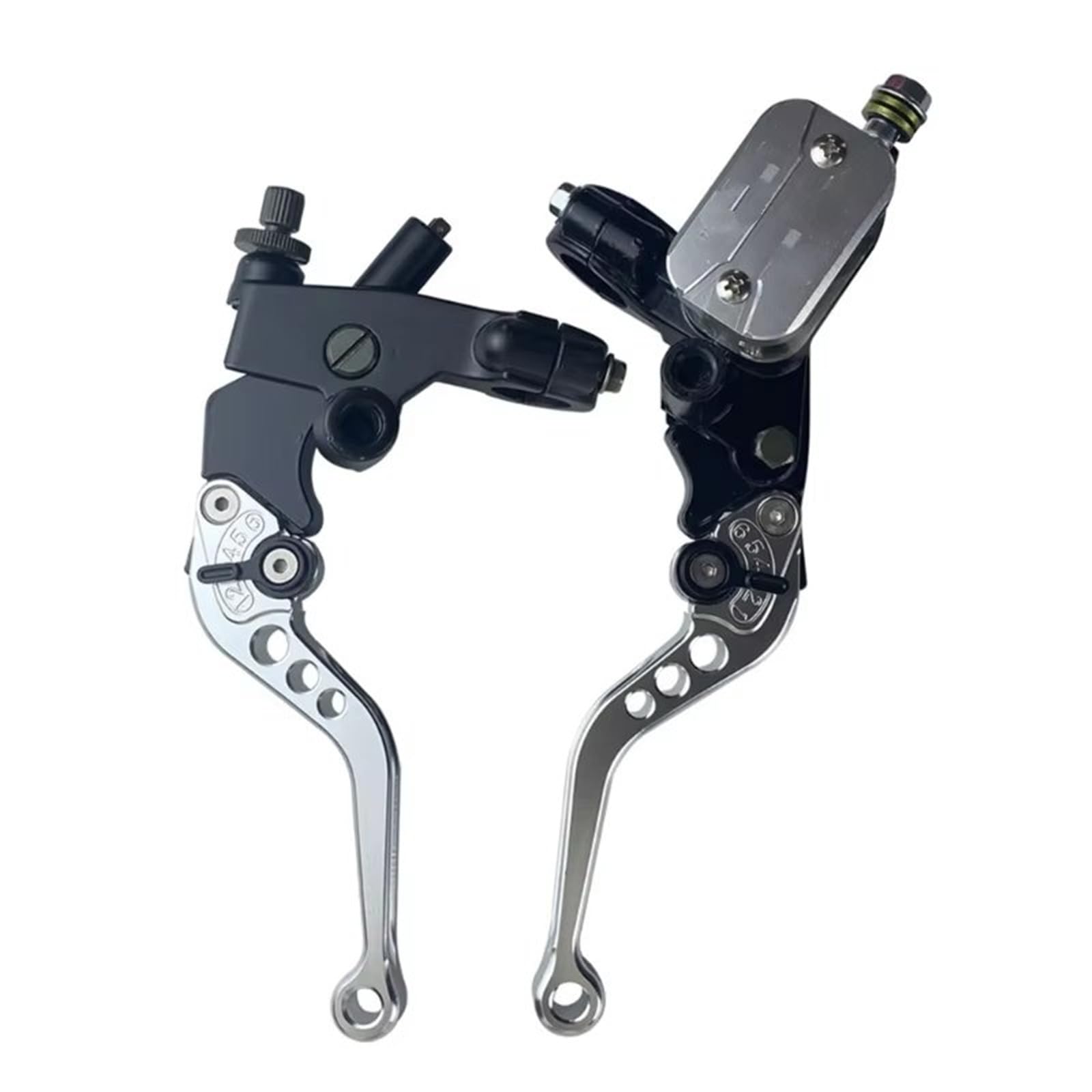 KOEHXJ Brake Clutch Levers 22mm Brake Clutch Pump Master Cylinder Handles Motorcycle Lever Handlebar Hydraulic Accessories for ATV Electric Moto(Style 3)