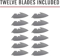 Vista 3 de Juego de cuchillas de repuesto para COAST DX425/DX430 para pesca, campamento, exteriores