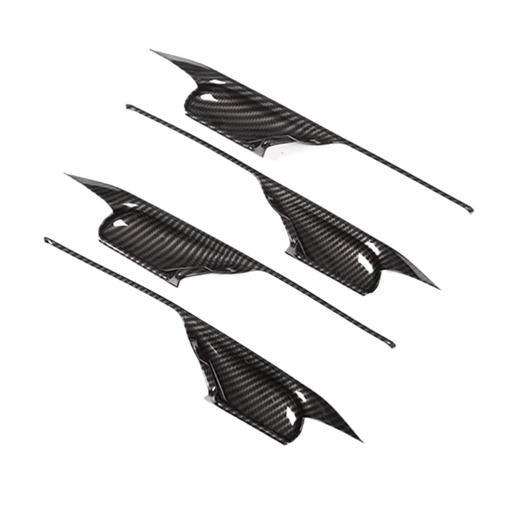 Hoping Maniglia interna per porta interna dell'auto, 4 pezzi, compatibile con X5 F15 X6 F16 2014 2018
