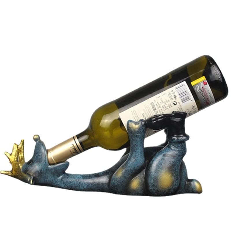 Estante de vino de alce, el regalo ideal para bodas y amantes de la decoración