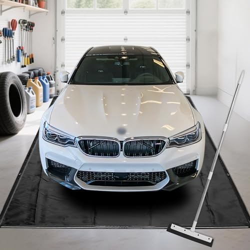SUMORISE Garage Floor Mat Garage Containment Mat for Winter Garage Floor Protection Mat for Rain