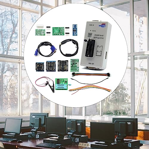 RT809F programmateur ISP LCD avec 11 adaptateurs et câble EDID de réparation
