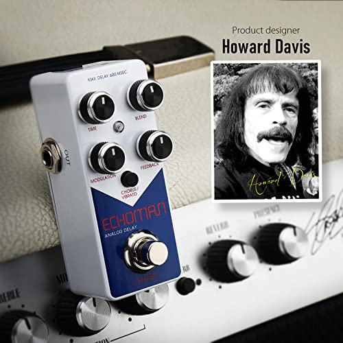 Xvive V21 Guitar Effect Pedal Echoman Vintage Pure Analog Delay True Bypass #TOP3