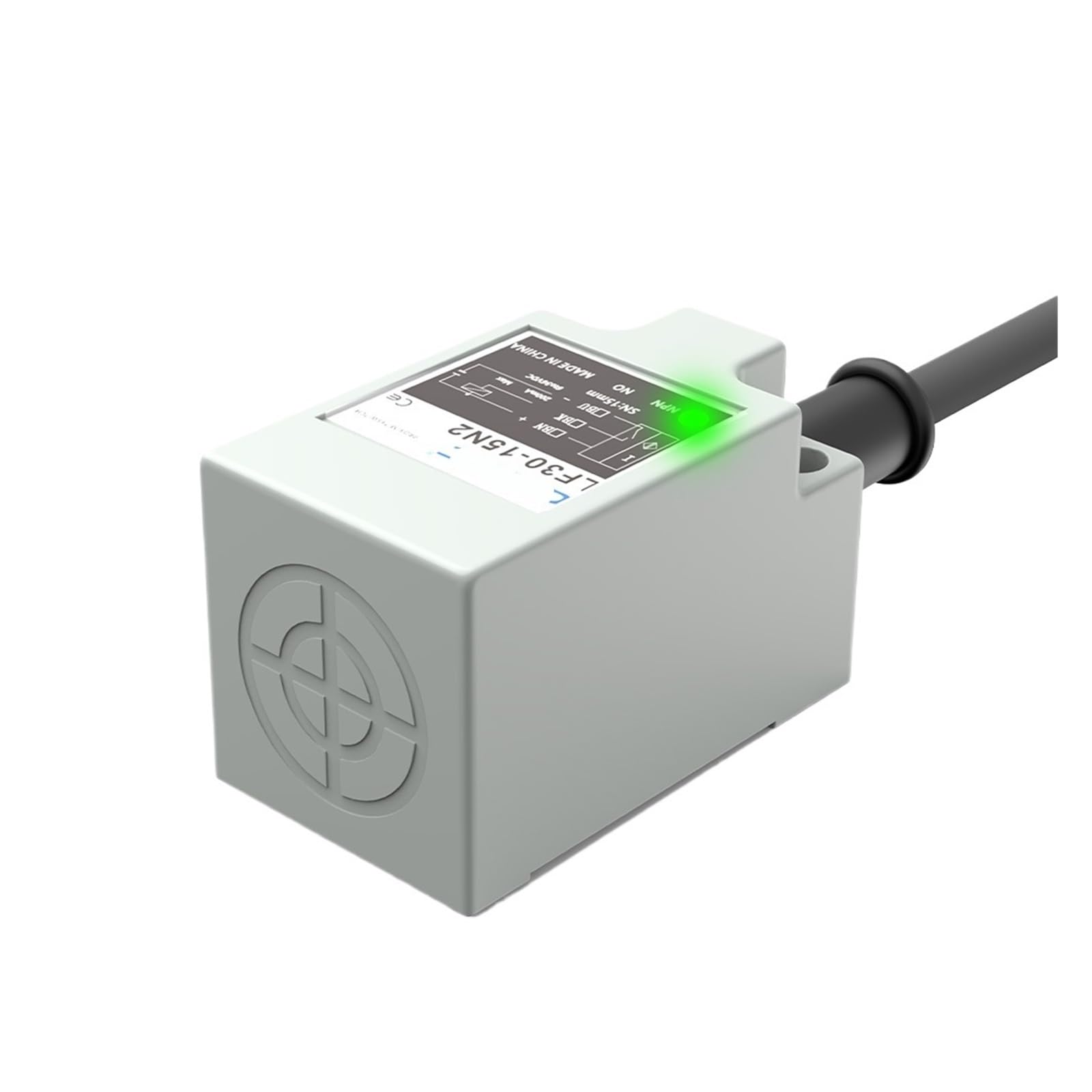 Capteur de proximité inductif interrupteur métallique carré 10-30VDC TL-N10MC1 3 fils