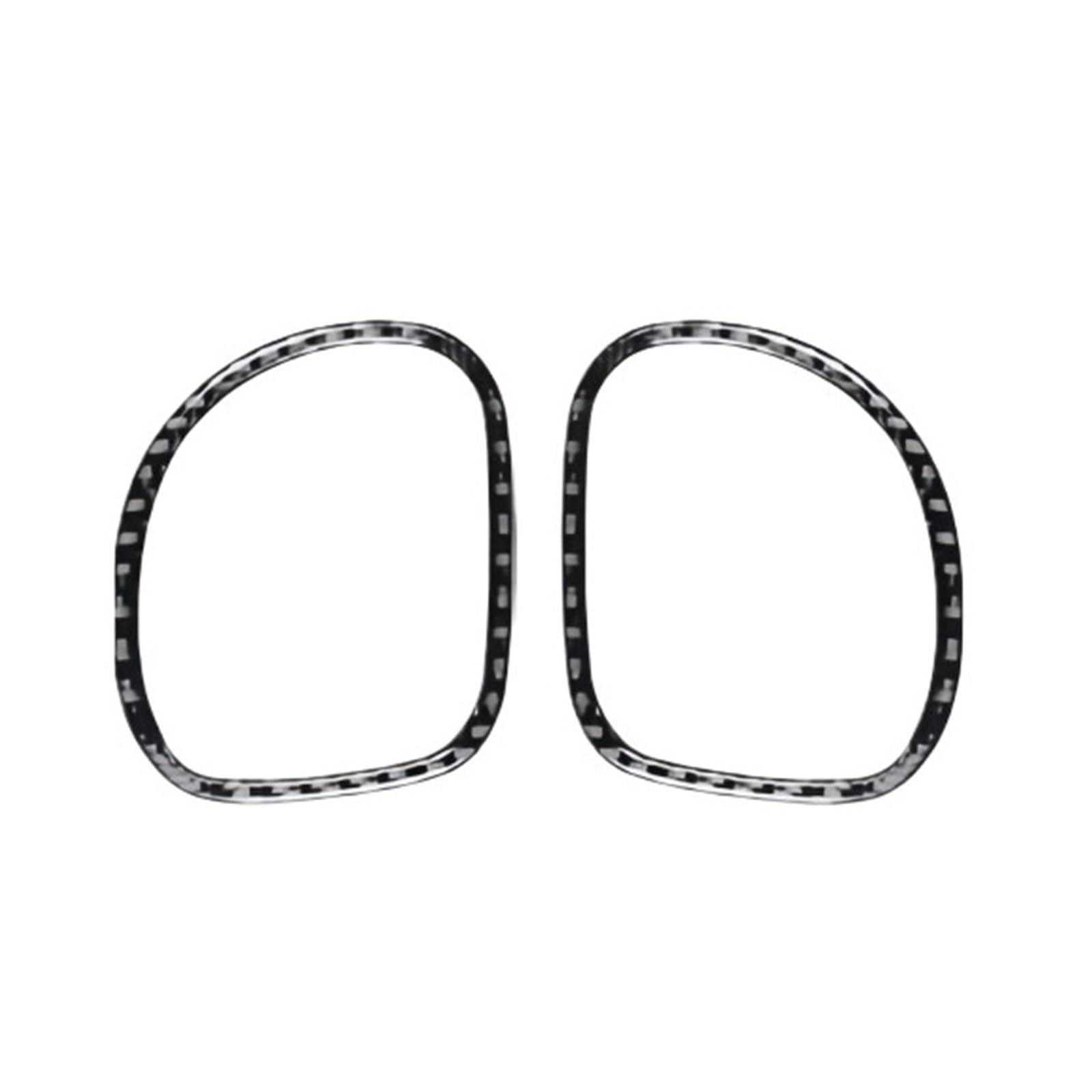 Car Decoration Interior For Chevy For Corvette C5 1998-2004 Car Carbon Fiber Interior Auto Co-pilot Air Vents Frame Trim Cover Decor Sticker