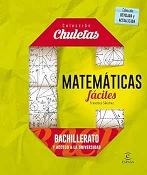 Paperback Matemáticas fáciles para bachillerato [Spanish] Book