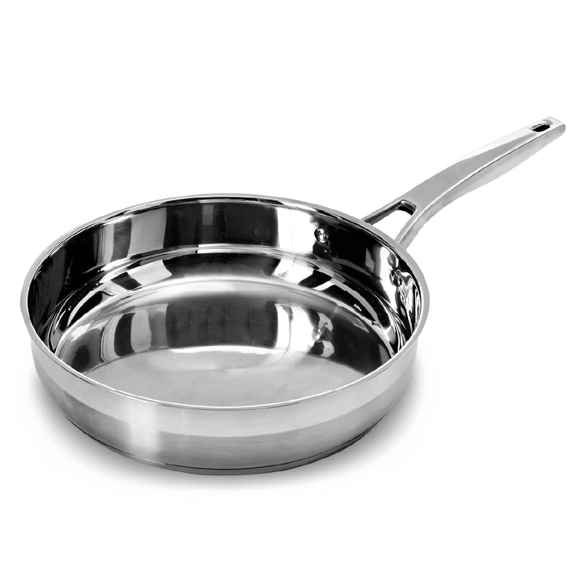 Blackmoor 28cm Stainless Steel Frying Pan/High Grade, PFAS-Free, Suitable for All Hob Types Including Induction and Oven Cooking/Pro Range 65259