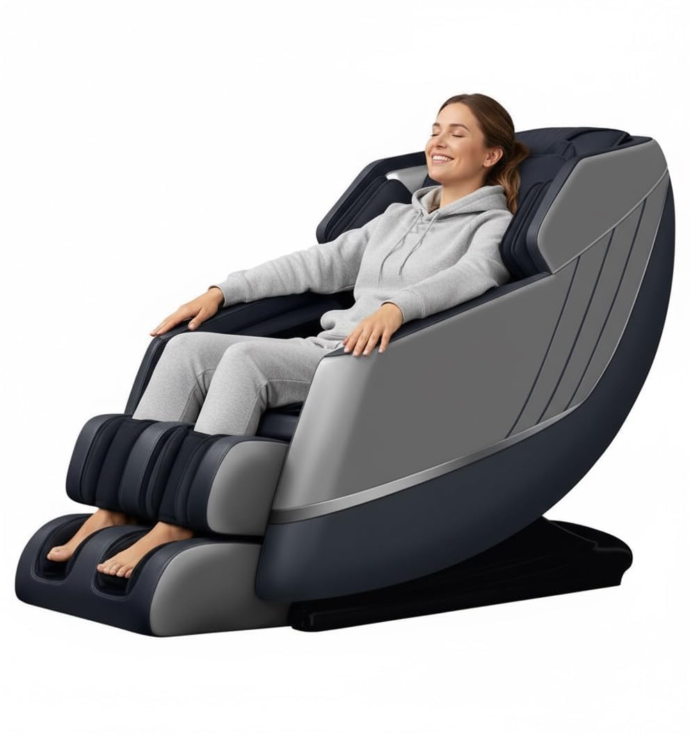 SOBO Luxury Zero Gravity Full Body Massage Chair Touch Screen SL Track 5 Year On Site Warranty-image-22