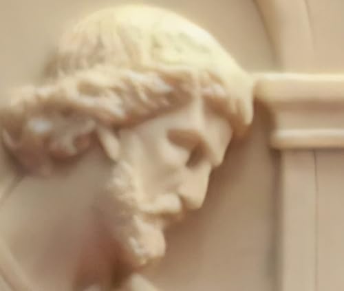 Miniatura 4 de Murwall 3D Look Sculpture Wallpaper Ancient Cement Art Wall Mural