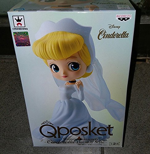 Figurine de Collection Cendrillon 14cm Robe Pastel Cinderella Série QPOSKET Banpresto Disn - vue 3
