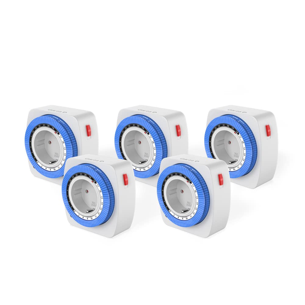 Enchufe temporizador analógico mini para automatizar las luces del hogar de forma cómoda con Garza