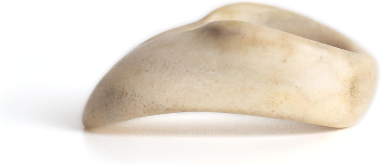 Vermil Archery Thumb Ring - Victory Moose Antler - Protective Gear for Thumb Draw in Traditional Archery
