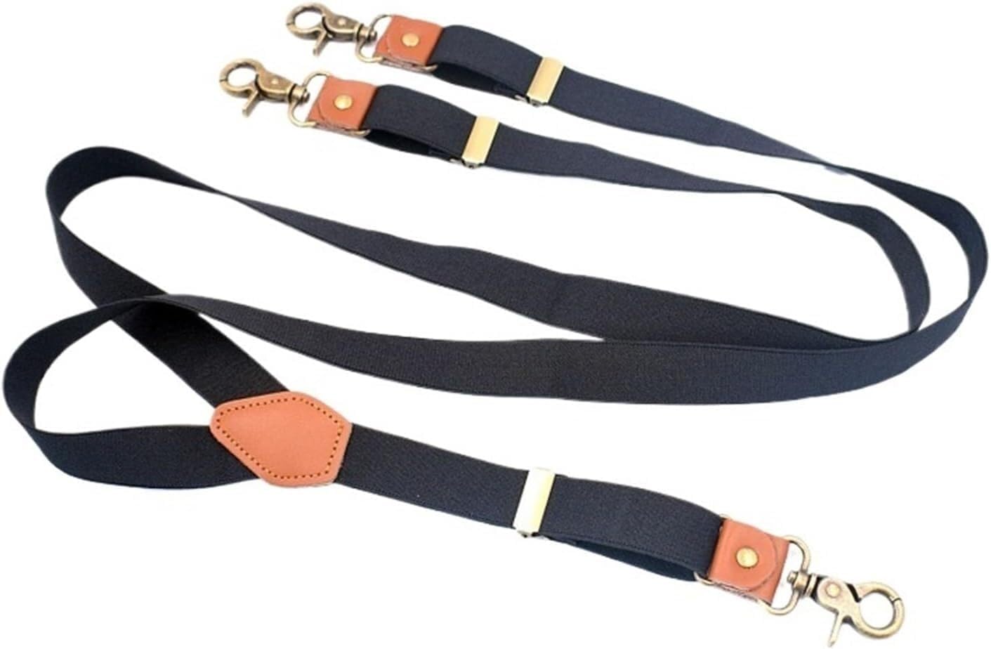 Suspenders, Vintage Men's Suspenders 3 Hooks Man Adjustable Women's Braces