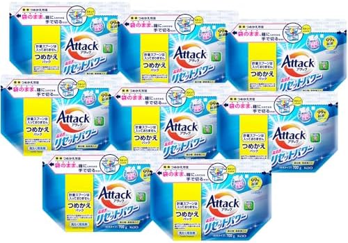 （02:00時点） アタック 【ケース販売】高浸透リセットパワー つめかえ用 700ｇ×8個