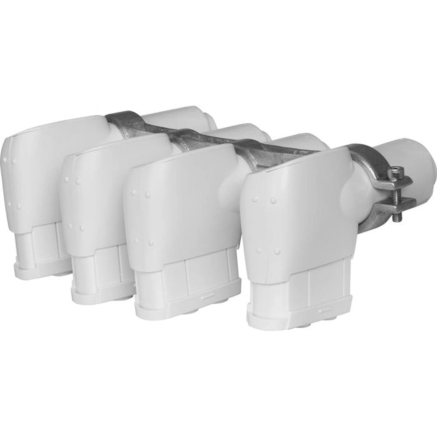 TechniSat Skytenne-System - Empfangseinheit (eine Multifeed-Schiene und 4 passend montierte Quattro-LNBs, speziell zur Verwendung mit SATMAN 850)