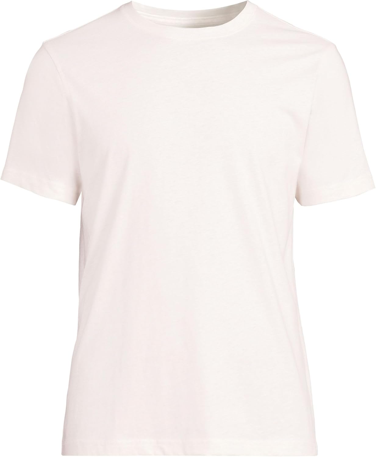 Lands' End Men's Short Sleeve American-Grown Supima Cotton Tee - Image 3