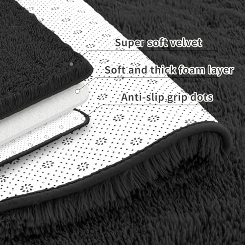 Tapis moelleux ne perd pas ses poils pour salon moderne - 4