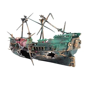 沈没船　水槽にはオブジェ　ビックサイズ 71pfZ4hGK6L._UF350,350_QL80_.jpg