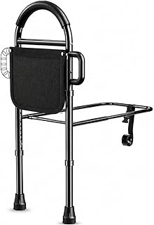 Medical king Bed Rails for Elderly Adults Safety Bed Assist Rails for Seniors with Adjustable Heights ASTM Approved Easy to get in or Out of Bed with Floor Support