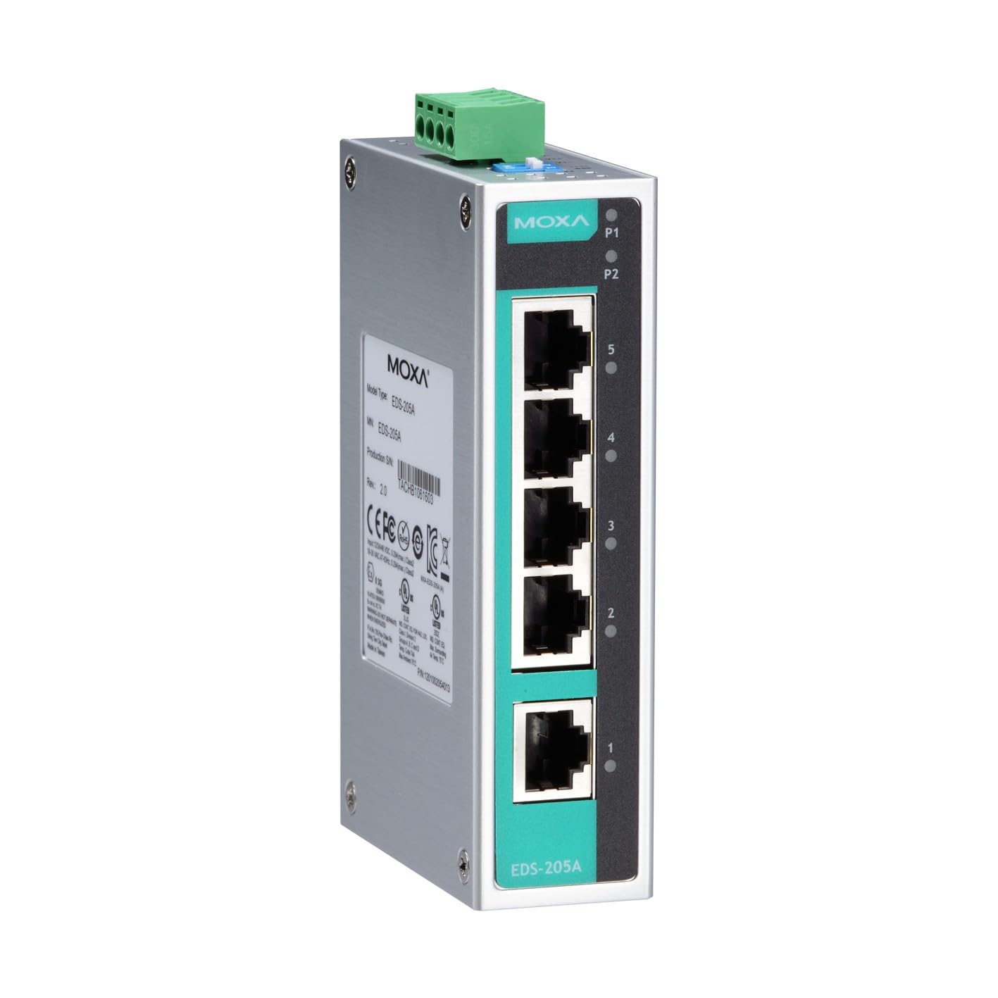 その他 MOXA EDS-205 Amazon.com: EDS-205 - Moxa 5 Port Entry Level unmanaged Ethernet
