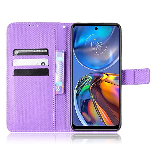 Coque Motorola Moto E32 violette évite les rayures arrières - 7