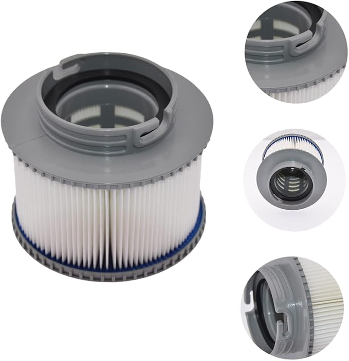 Bomba de agua ligera para filtro de piscina inflable redonda miniatura 7