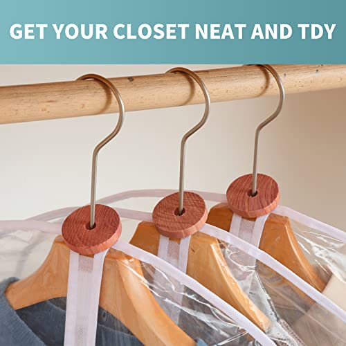 Perber-Garment-Bags-for-Hanging-Clothes-6-PCs-Clear-Garment-Bag-Plastic-Dustproof-Suit-Bag-Coat-Protector-Zippered-Garment-Covers-for-Closet-Storage-and-Travel-24-x-406-Pack