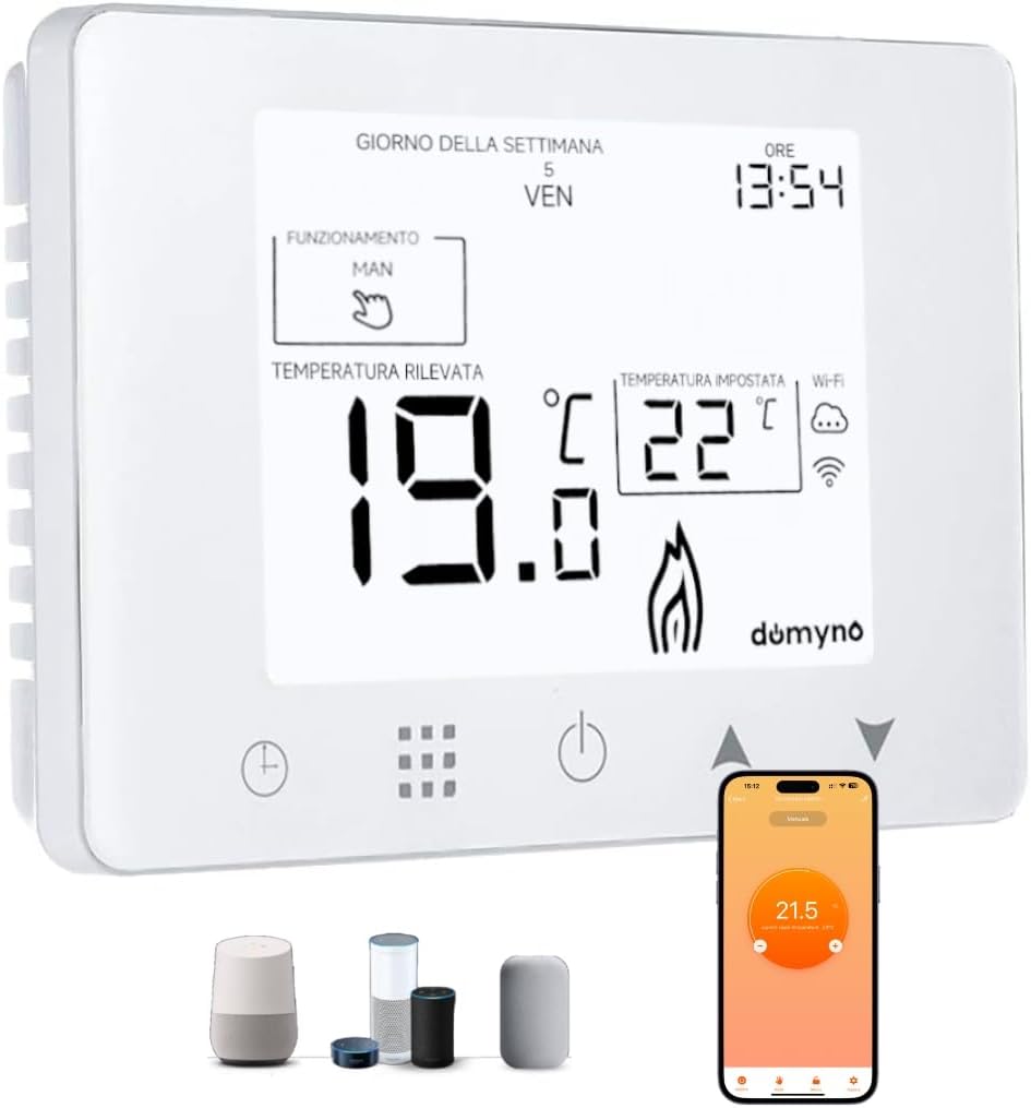 Termostato WiFi BTicino Smarther2 Con Netatmo - Incasso Bianco, Controllo App, Versione Pro - Foto 3