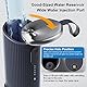 CARER SPARK Munddusche mit Selbstreinigungsmodus - Tragbare Munddusche für Zahnreinigung mit 4 Modi und 5 Stk. IPX7 Wasserdichter USB Aufladung für Reise und Heimgebrauch