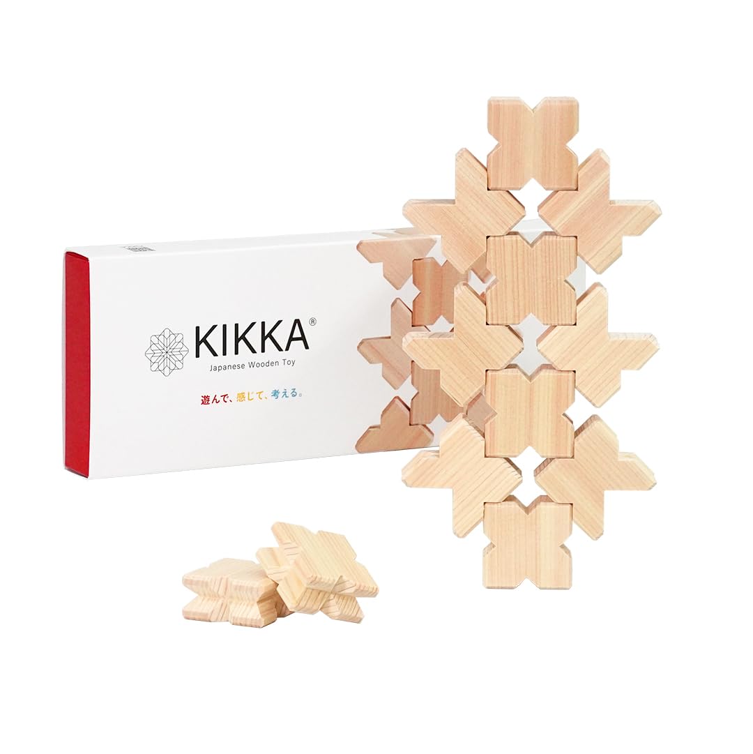 Amazon | 【キッズデザイン賞受賞】日本製 積み木 KIKKA（キッカ）日本
