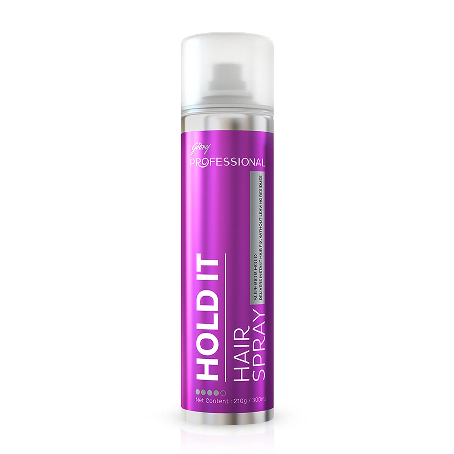 Hold It Hair Spray (300ml) | for Women & Men | No Residue | No Sulphate & No Paraben