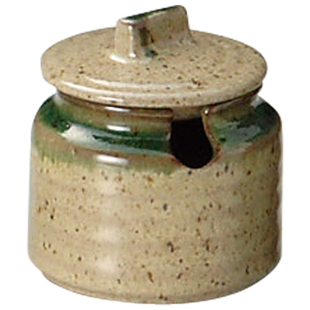 黄瀬戸物入れ 荒川豊蔵 黄瀬戸酒盃 ARAKAWA TOYOZO Sake-cup,Kiseto-ware 田島