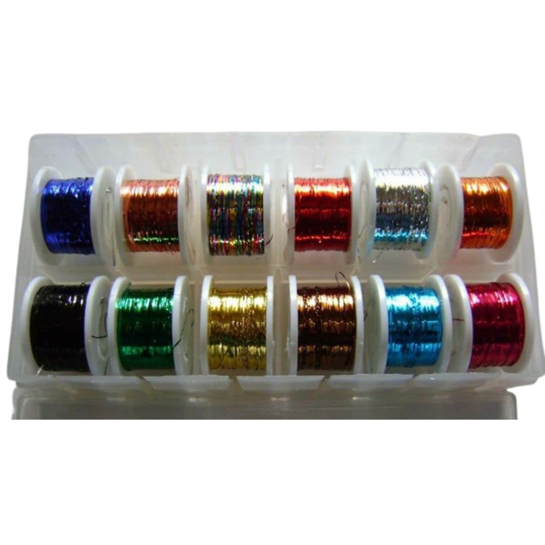 Fishco Exports Dispenser Box with Tinsel for Fly Tying