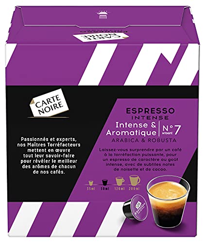 Carte Noire Café Espresso Intense, Capsules Compatibles Dolce Gusto, 6 Paquets de 16 capsules (96 Capsules) - Image 3