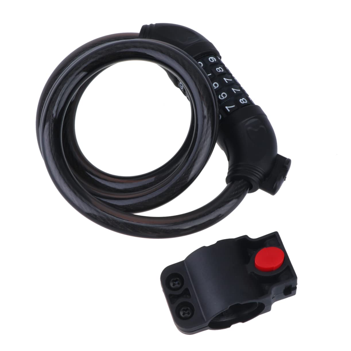 Gogogmee Chain Lock Combination Password Theft Lock for Bicycles Mountain Bikes and Motorcycles Durable and Long Lasting Security Black