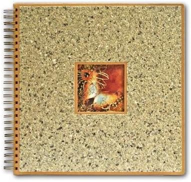 SAFE Design-Kork-Fotoalbum 33 x 33 cm weiße Fotokarton-Seiten