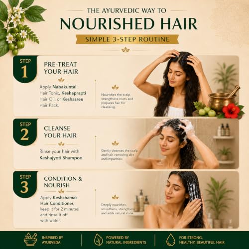 Image of AKANSHA Keshchamak Men's & Women's Natural Ayurvedic Hair Conditioner (100ml)