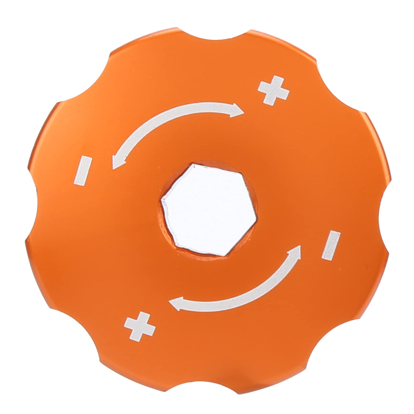 Pomello Rotazione Bullone Regolazione Ammortizzatore Posteriore Compatibile con 950/990 Adventure(arancia)