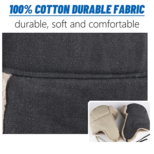 Gisdanchz Cotone Ushanka Colbacco Bambini Donne