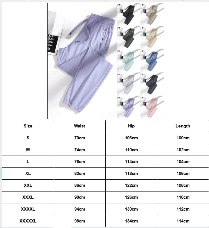 Beeswan Pants for Women Over 50, Senistyle Ultra Stretch Active Breathable Casual Quick Dry Comfys Fit Summer Ice Silk Pants3