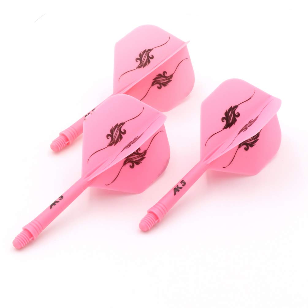 CUESOUL Rost Cañas integradas de Dardos y Plumas de Dardos de Forma estándar, Juego de 3 Piezas - 5