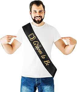 Groom Wedding Sash By Wedding Tokens (Groom