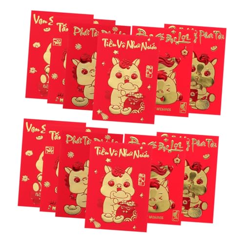 Enveloppes rouges Nouvel An Lunaire jojofuny pour éviter le manque de pochettes en fête de famille