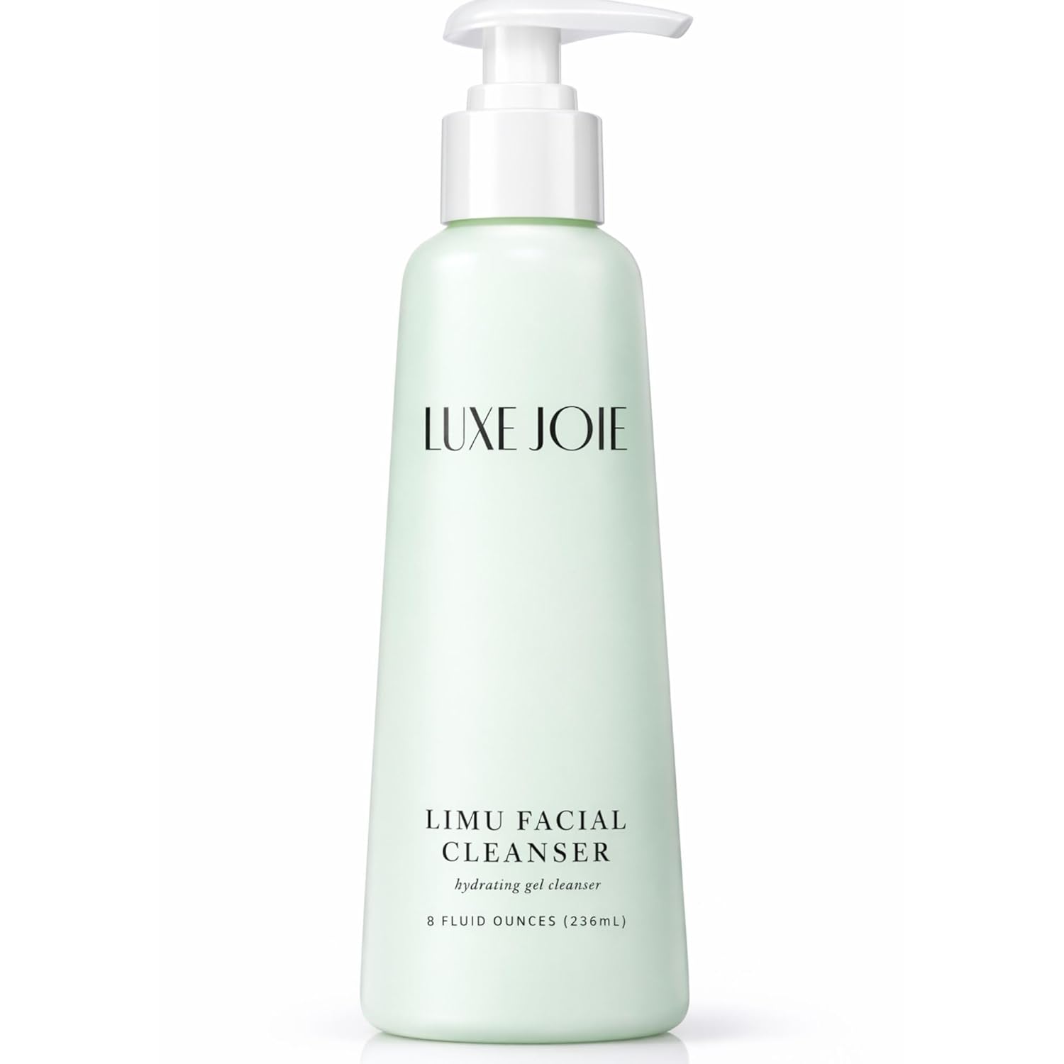 LuxeJoie Limu Facial Cleanser – Gentle Non-Foaming Face Wash for Sensitive & Dry Skin – Makeup Removing, Hydrating Cleanser with Aloe, Green Tea & Sea Botanicals – 8 oz